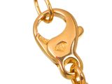 an image of a gold plated key chain