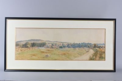 Paul MONNIER (1893-1962) : la Falaise (Somme), aout 1918.