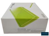 the box for the new nintendo wii console is open and ready to be shipped