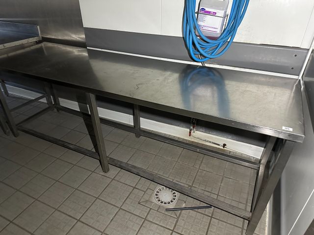 Table inox 240x70