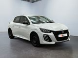 a white car is parked in a white room with a black floor