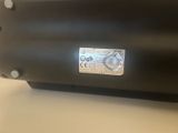 an image of a close up of a black speaker