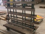 a pallet that is sitting in the middle of a warehouse