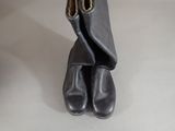 a pair of shoes that are sitting on top of a table