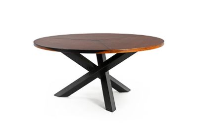 MARTIN VISSER (1922-2009) Table de milieu, circa 1960.