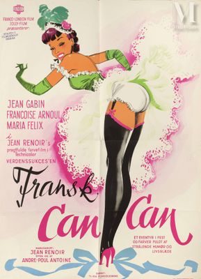 french movie poster for the film transse can can