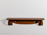 image d'un banc en bois sur fond blanc