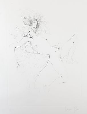 an image of a drawing of a woman sitting on a chair