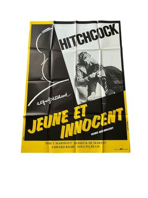 Affiche du film « Jeune et innocent » de Alfred Hitchcock av…
