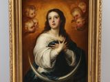 an image of a painting of a woman holding a baby