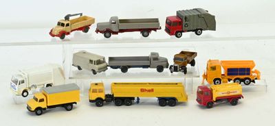 Ensemble de 11 Véhicules de Transport au 1/87ème - Photo 1