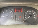 a close up of a speedometer in a car