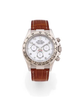 Rolex : une montre-bracelet chronographe à remontage manuel en acier inoxydable