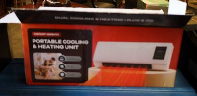 a box with a picture of a heating unit on it