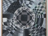 une image représentant un tableau orné d'un motif circulaire