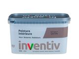 the container is filled with paint on a white background