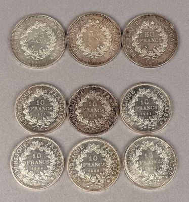 six pièces britanniques différentes, dont un souverain et un souverain