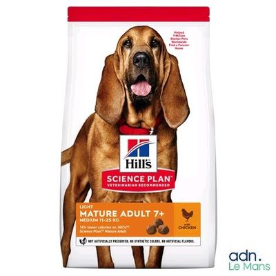 Hill's Science Plan - Aliment pour chiens adultes de 7 ans et plus