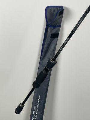 a fishing pole with a fishing pole attached to it