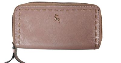 ASHWOOD Portefeuille en cuir rose