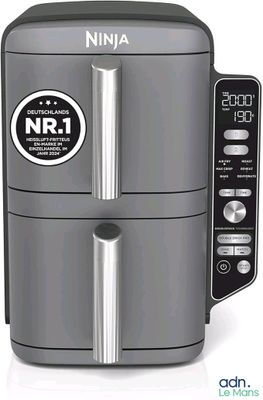 La friteuse Ninja Air Fryer est équipée d'une minuterie située sur le côté.