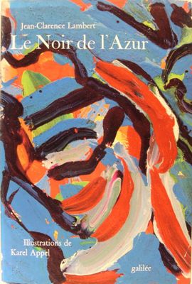 the cover of the book le noir de lazur