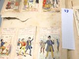un livre avec des photos de personnes sur une table