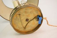 Lampe de type "Bouillotte" à trois feux de lumière en laiton… (photo 4)