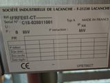 a label on the side of a machine that is not working