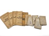 an image of a bunch of old books sitting on top of each other