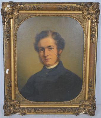 Ecole du XIXème Portrait d'homme