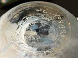a close up of a metal object on a table