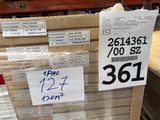 a lot of boxes with price tags on them