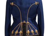 the back of a blue jacket on a mannequin mannequin mannequin mannequin mannequin mannequin mannequin mannequin