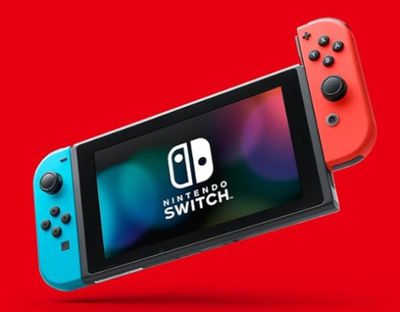 two nintendo switch controllers with the nintendo logo on them