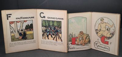 three books with pictures of people on them sitting on a table