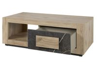 Table basse moderne SABINA , chêne canyon/gris marbré, dimen… (photo 2)