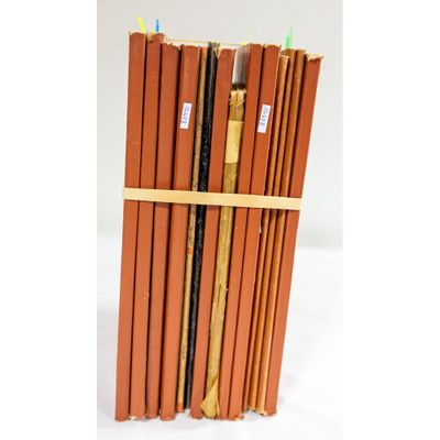 a stack of books that are stacked on top of each other