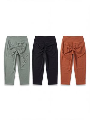 [Lot de 3] - Leggings de sport - Taille haute effet scrunch …