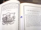 un livre ouvert avec l'image d'un homme à cheval