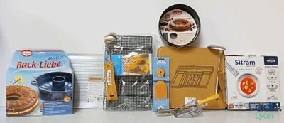 a lot of food that is sitting on a table