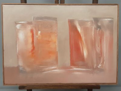 MARINGUE Daniel (né en 1950) . "Plein verre".