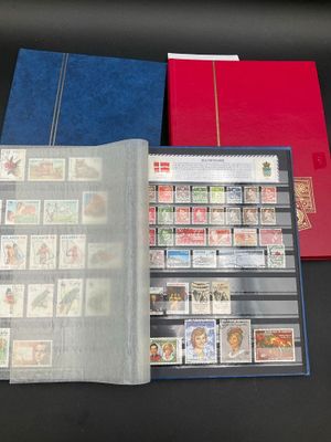 Petite collection de timbres du monde, récents pour la plupa…
