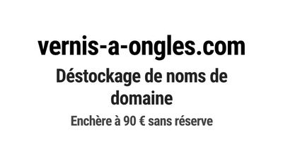 Nom de domaine vernis-a-ongles.