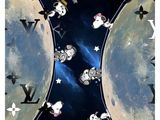 une image représentant une image d'une station spatiale sur laquelle figure une horloge