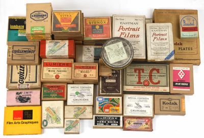 a lot of boxes that are sitting on a table
