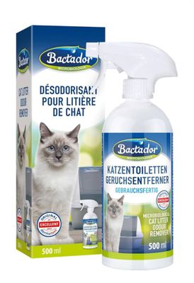 Lot de 5 sprays Bactador Enzyme Cleaner Spray pour litière p…