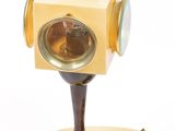 a small light that is on top of a table