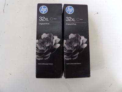 Lot de 2 Cartouches d'encre - HP 32XL - noir *Neuf*