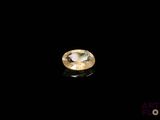 a yellow diamond on a black background
